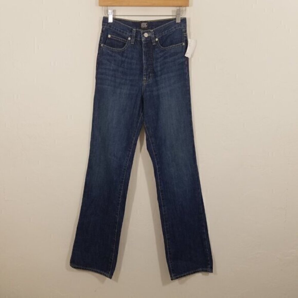 NWT BDG Urban Outfitters High Rise Button Fly Jeans Blue Size 25